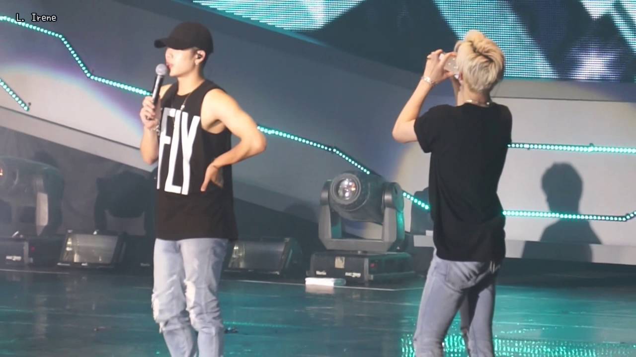 160730 GOT7 FLY IN HONG KONG - Encore Talk (Mark, Jackson, BamBam, Yugyeom focus)