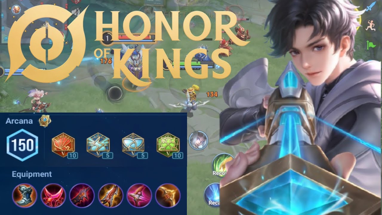 FLOWBORN MARKSMAN  GAMEPLAY IN RANK GAME / HONOR OF KINGS