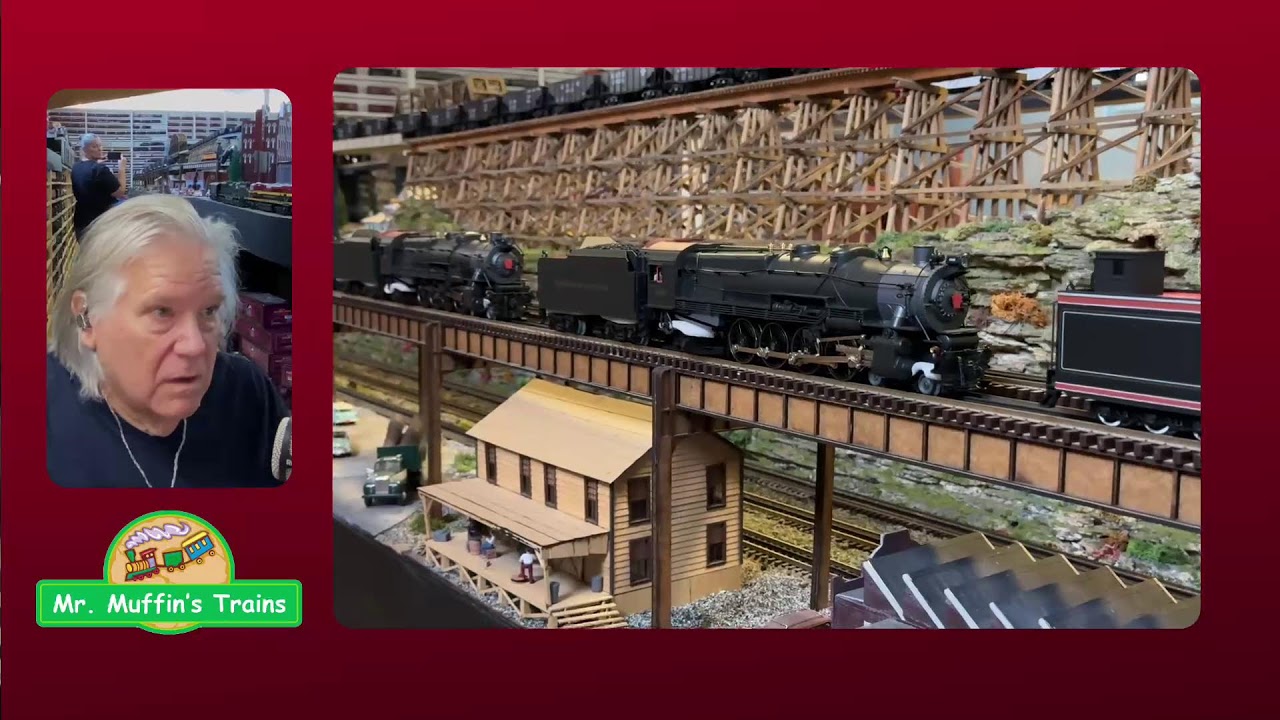 MrMuffin shows is the new Lionel Legacy Pennsylvania M1 Mountains