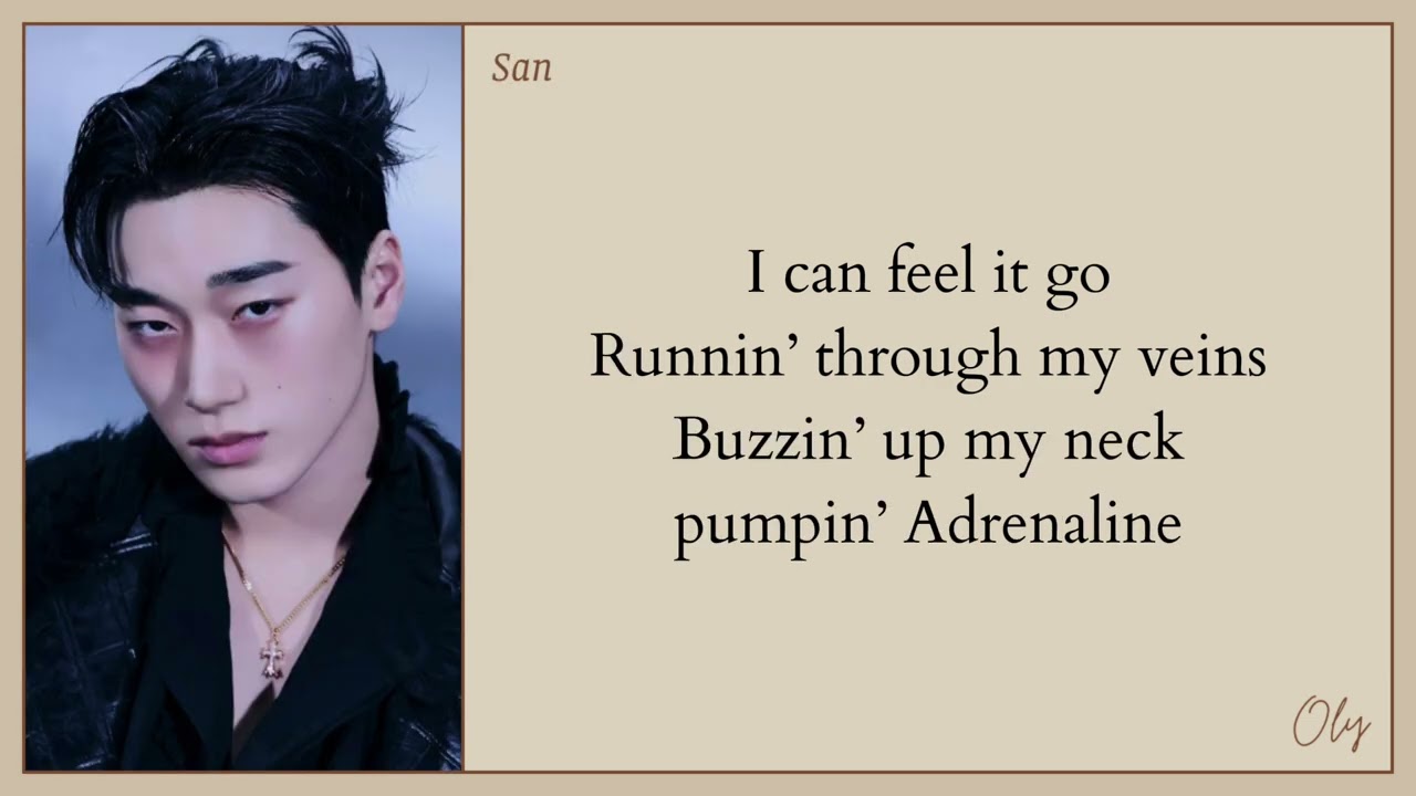 ATEEZ ADRENALINE Easy Lyrics