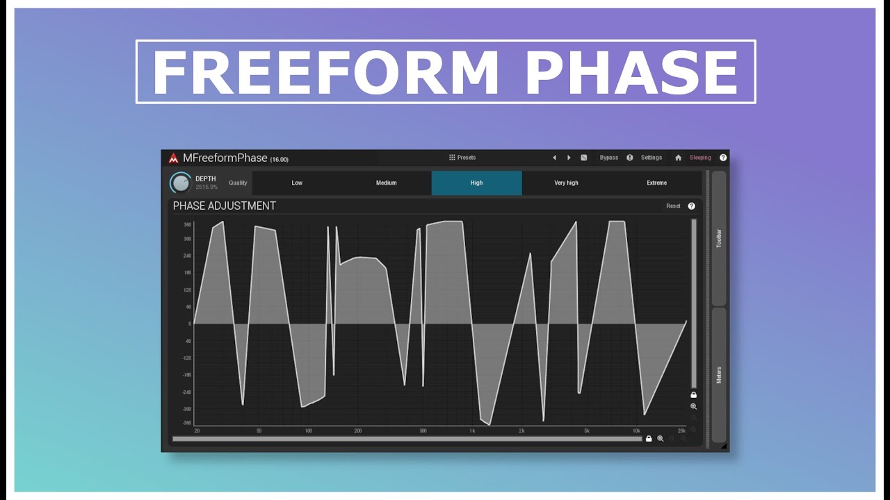 Sound Design Trick - Wet Dispersed Zaps with MFreeform Phase