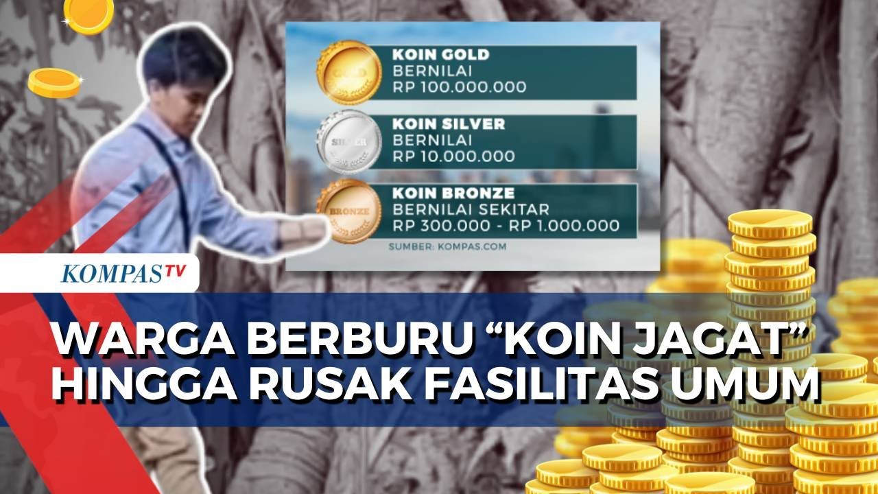 Viral Warga Berburu Koin Jagat hingga Rusak Fasilitas Umum, Ini Respons Menkomdigi