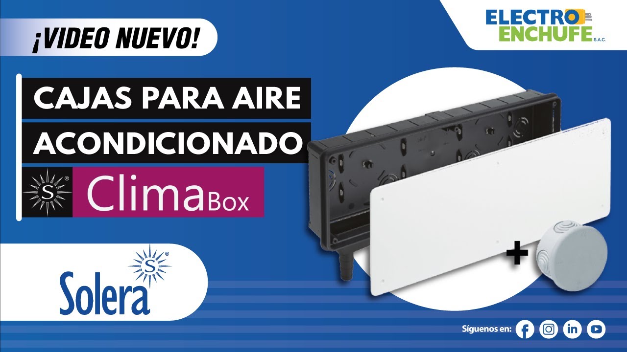 SOLERA Cajas para preinstalación de aire acondicionado Climabox