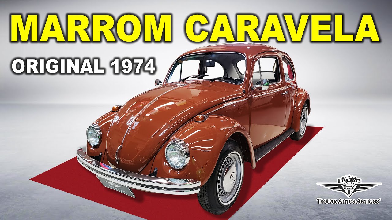 FUSC&Atilde;O 1500 | Fusca original Marrom Caravela 1974 | Restaura&ccedil;&atilde;o completa do Volkswagen que fizemos!