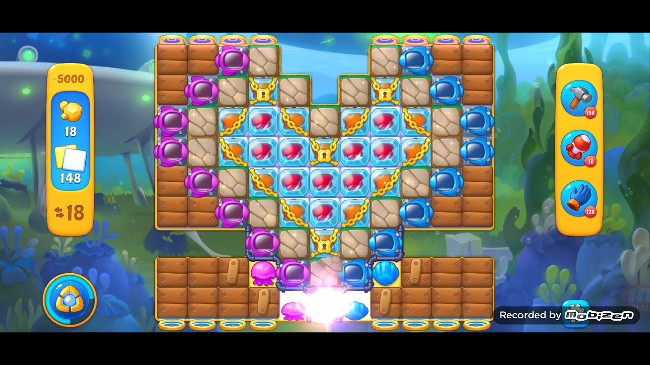 Fishdom level 5000. NOboosters