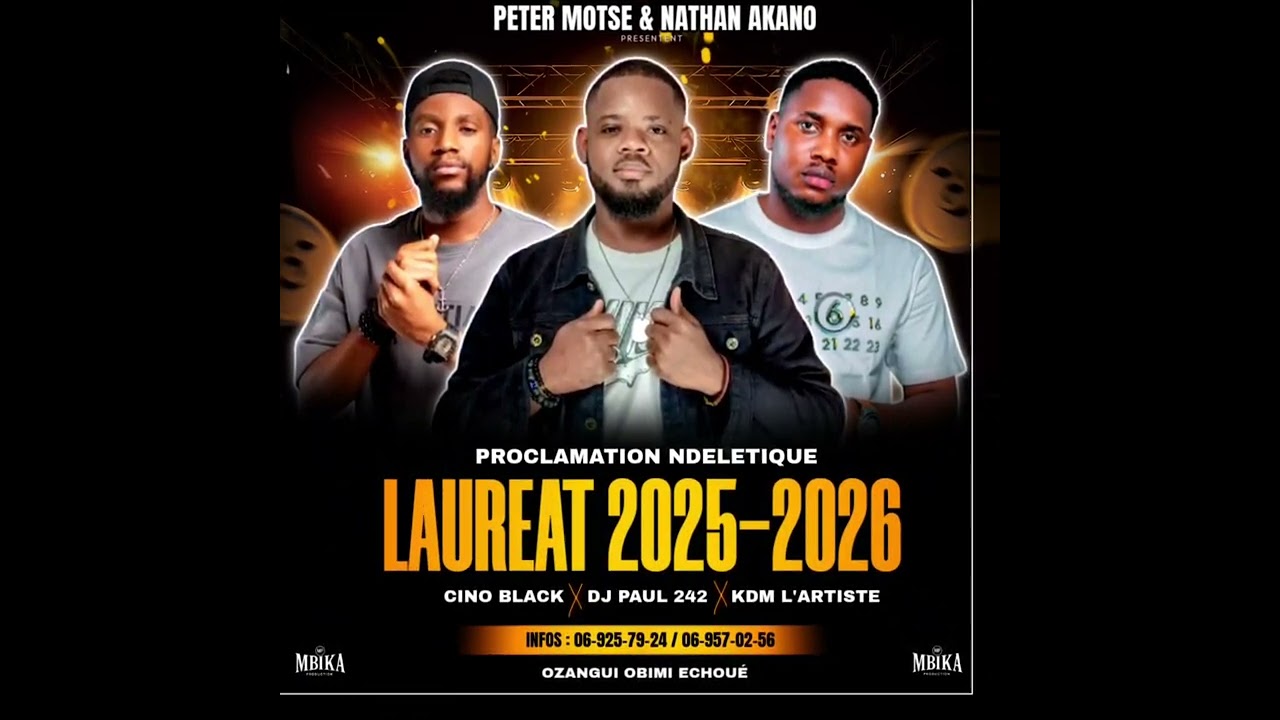 CINO BLACK X DJ PAUL 242 X KDM L’ARTISTE - PROCLAMATION NDÉLETIQUE 2025 2026