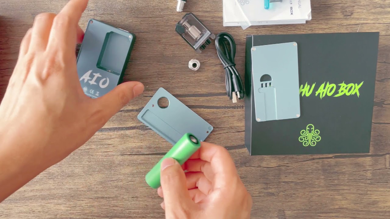 CTHULHU RBA AIO BOX- The smallest 18650 regulated boro device