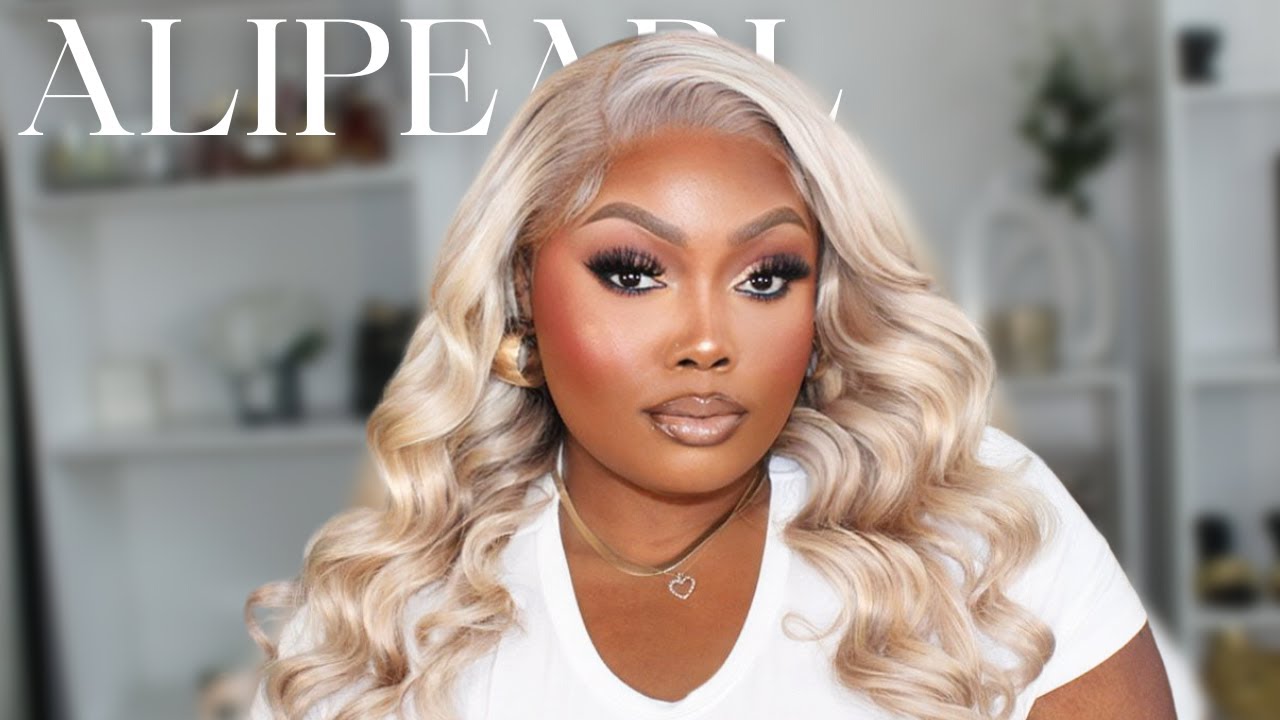 NO COLORING NEEDED - Become a Blonde Bombshell- EASY INSTALL | ALIPEARL HAIR
