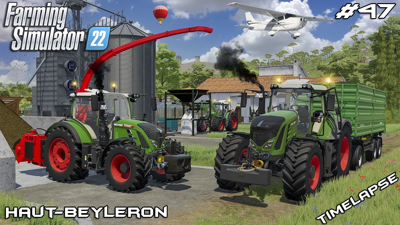 Feeding ANIMALS and selling SILAGE | Animals on Haut-Beyleron | Farming Simulator 22 | Episode 47