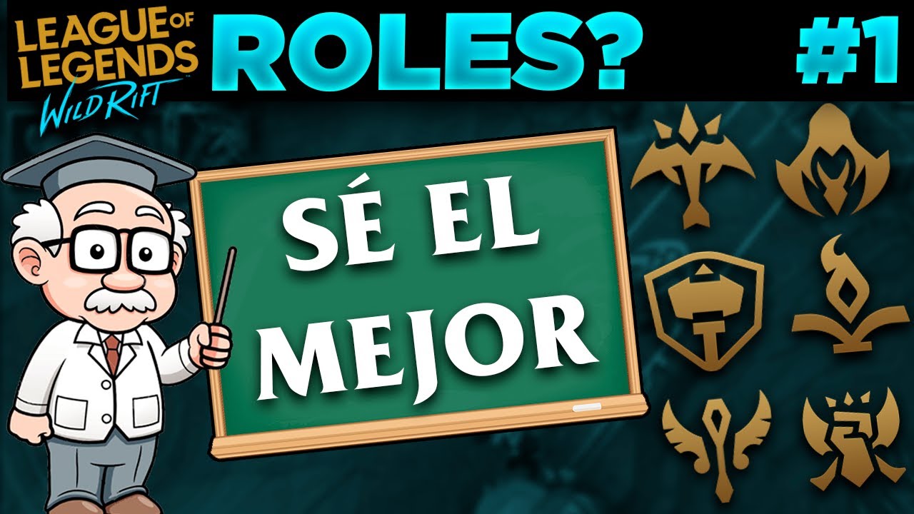 CÓMO FUNCIONAN los ROLES en WILD RIFT? 🤔📖 Guía Wild Rift