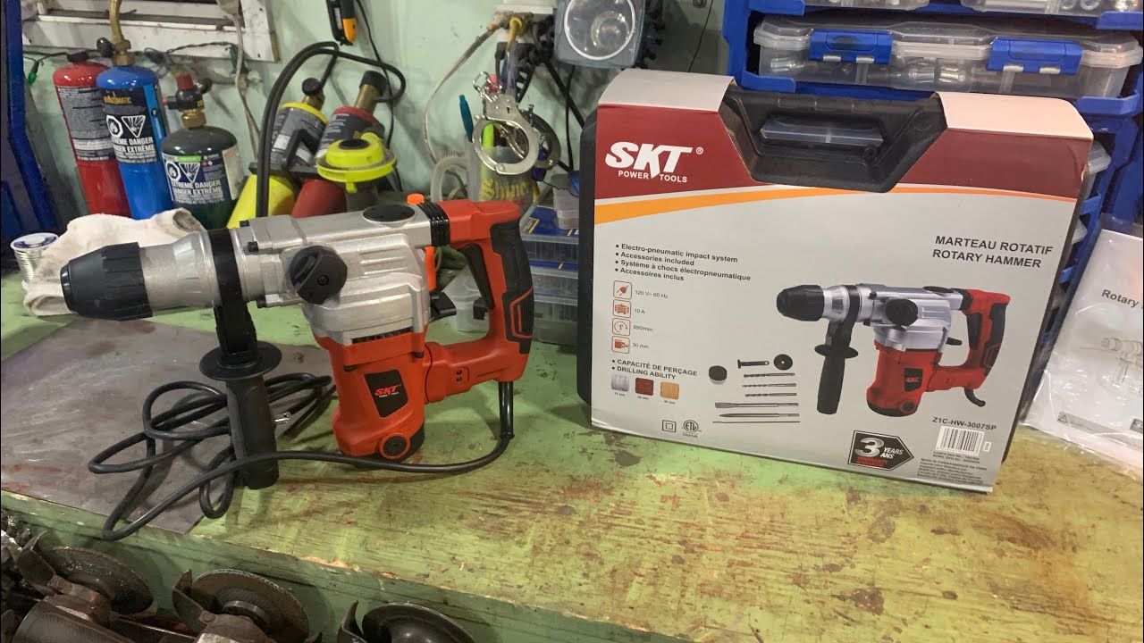SKT 10 Amp SDS Rotary Hammer Drill on Sale at Lowes!