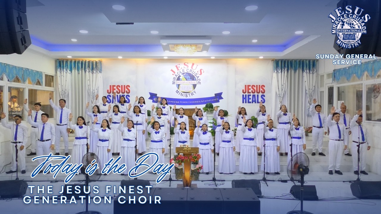 Today Is The Day | The JESUS Finest Generation Choir | February 14, 2026