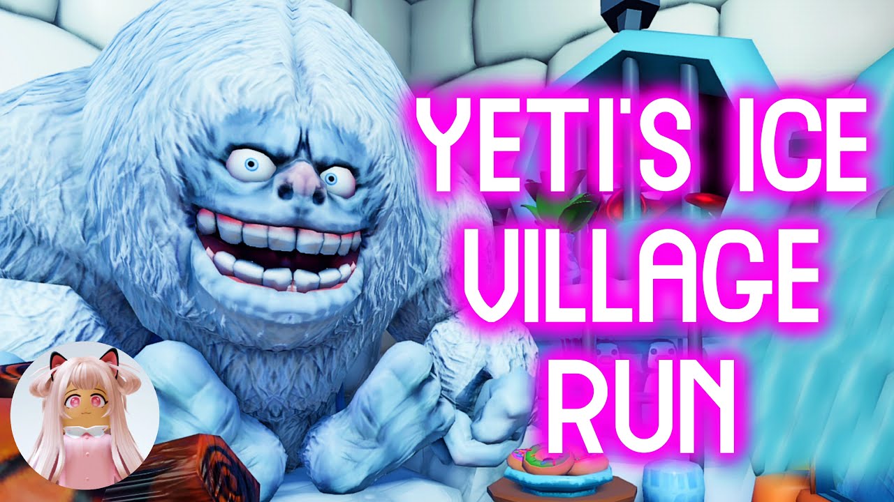 YETI'S ICE VILLAGE RUN! 🧊 (FIRST PERSON OBBY) Roblox Gameplay Walkthrough No Death [4K]