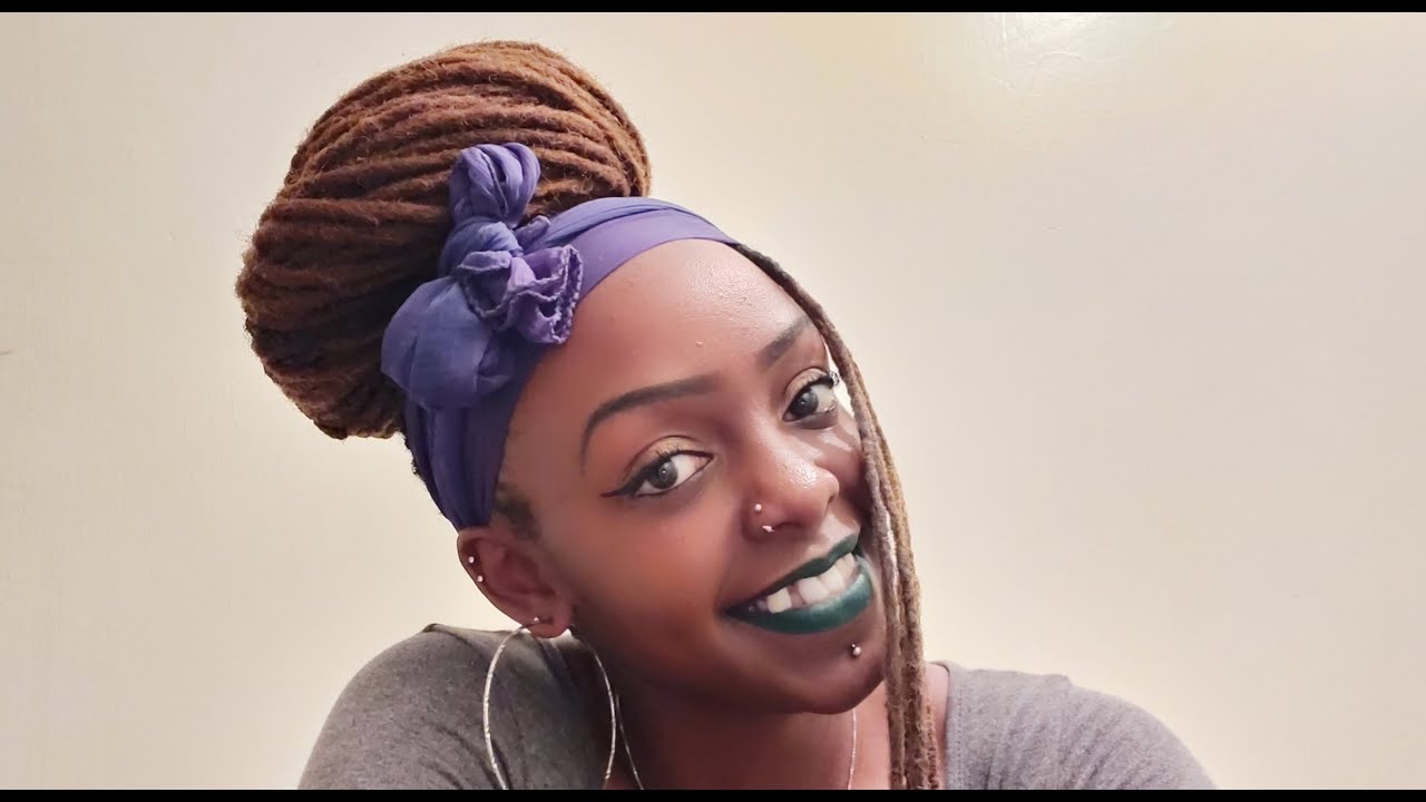 Simple Head Wraps for Dreadlocks