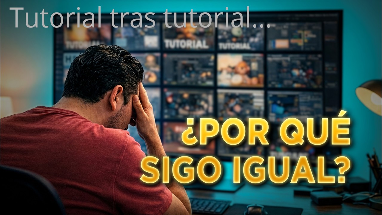 Por Qué Fracasas Aprendiendo 3D Con Tutoriales?