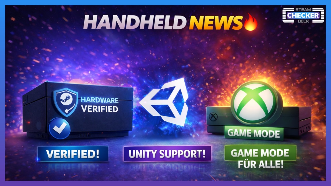 Handheld News: Steam offenbart alles! Unity macht bei Linux mit & Xbox öffnet GameMode!