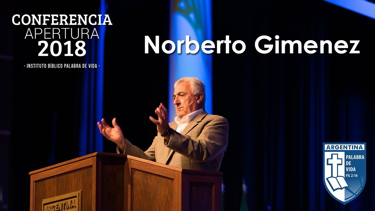 Conferencia Apertura IBPV 2018 session 5 Norberto Gimenez