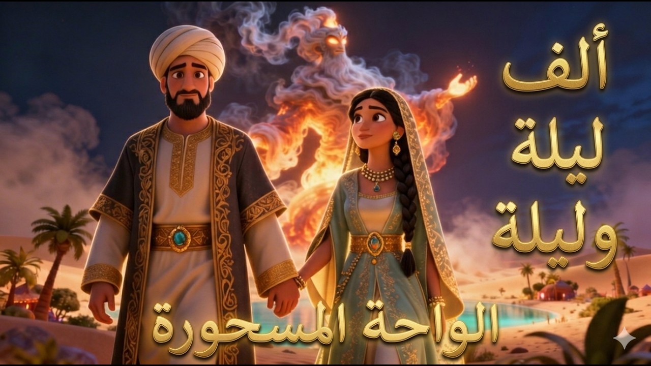 ألف ليلة وليلة | الواحة المسحورة | الليلة الأولى بعد الألف