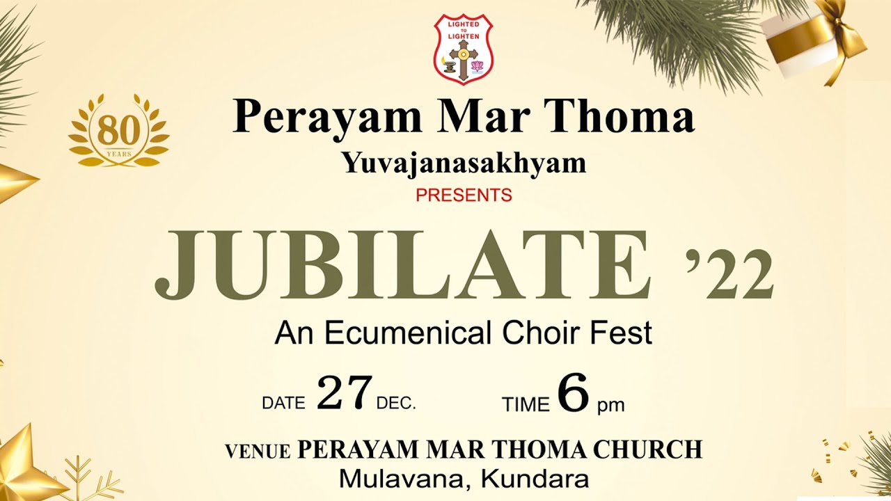 JUBILATE 22 | ECUMENICAL CHOIR FEST | 2022