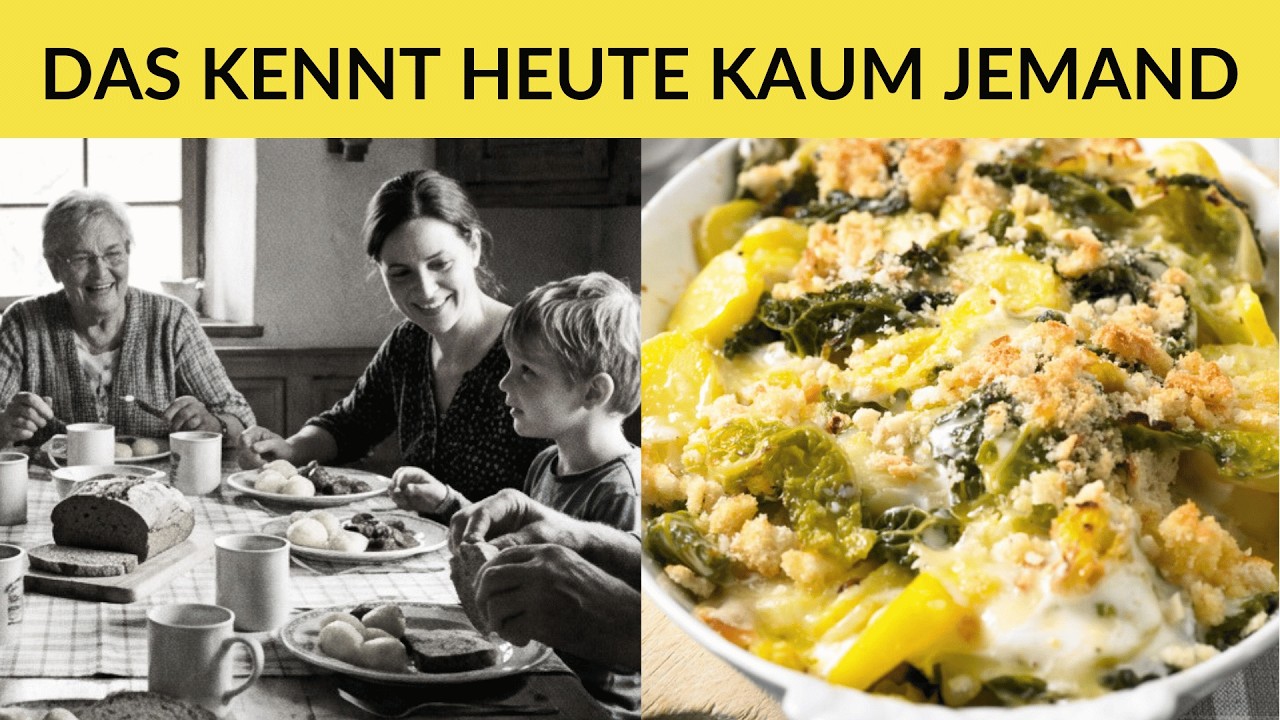 15 traditionelle deutsche Gerichte, die nach Kindheit schmecken