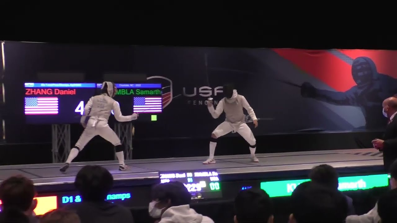 Charlotte NAC 2022 JMF - L4 - Daniel Zhang v Samarth Kumbla