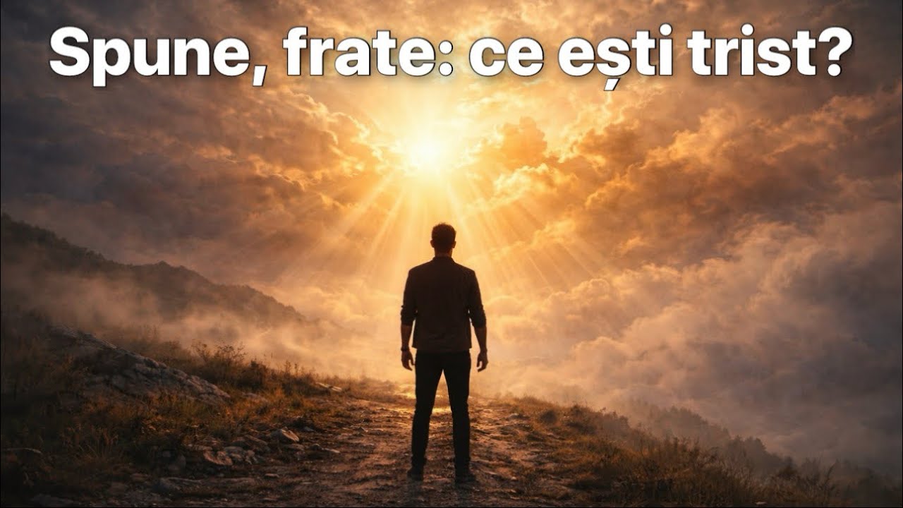 Spune, frate: ce ești trist? | Răsunet Divin