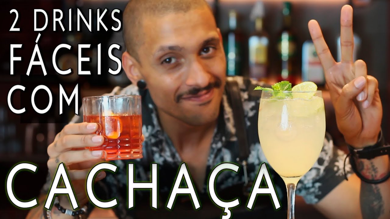 2 DRINKS FÁCEIS COM CACHAÇA | RCEITA