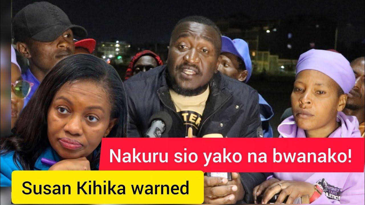 Nakuru si yako na bwanako! Toa Gachagua kwa mdomo yako-Susan Kihika warned