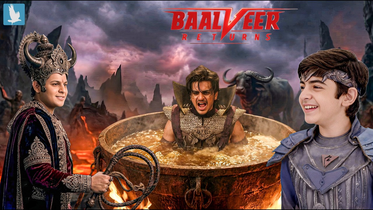 बालवीर ने नरक में यमराज बनकर तला रे को गर्म तेल की कढ़ाई में || Baalveer Returns