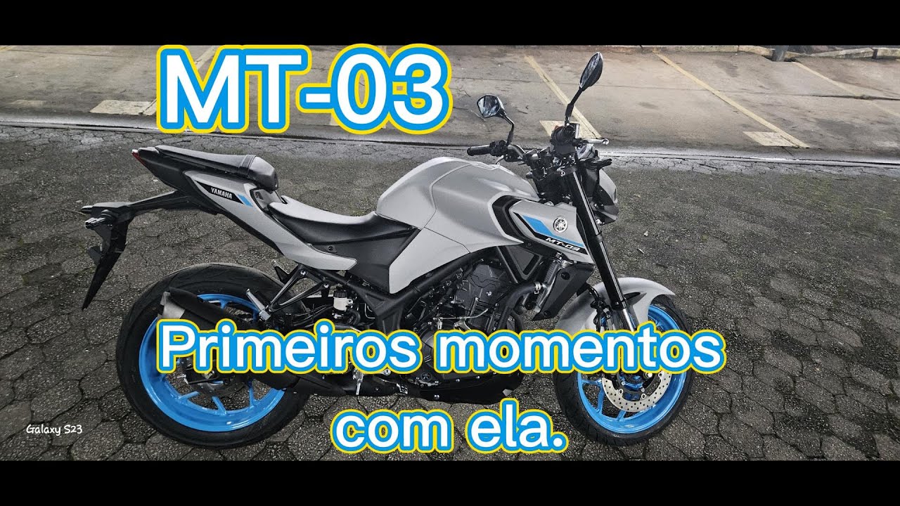 Motozani - Do sonho à realidade, MT03 finalmente ela chegou !!!