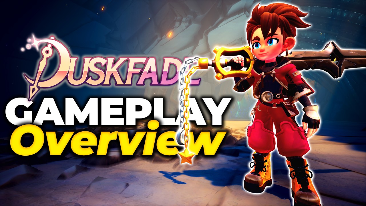 Обзор игрового процесса Duskfade &mdash; платформер в духе Kingdom Hearts и эпохи PS2
