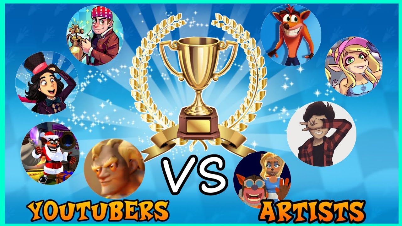 ESPECIAL Youtubers Vs Artists:Tdyu, Kradec, Alexx Player one vs F14, Ale Murcy, Magaska y 250crash