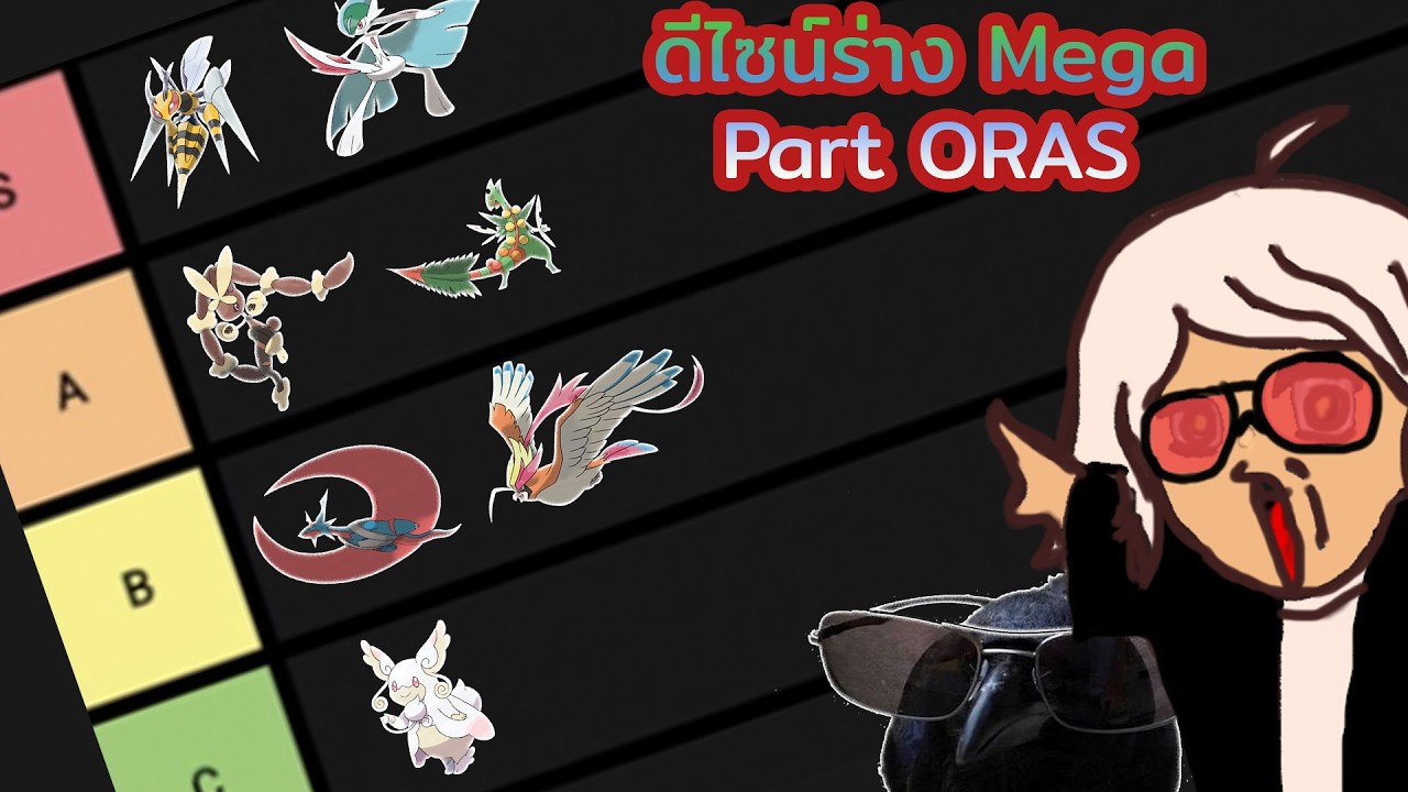 จัดอันดับDesign Mega Pokemon Part 2 (ORAS)