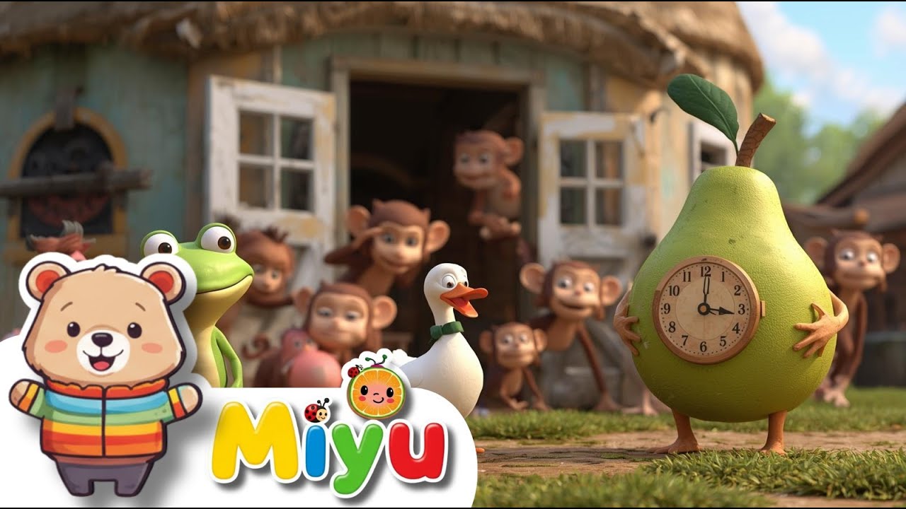 🐸🐒🦆 Le Canzoni degli ANIMALI più DIVERTENTI per Bambini! Con Miyu - Canzoni per Bambini 🎶🌈
