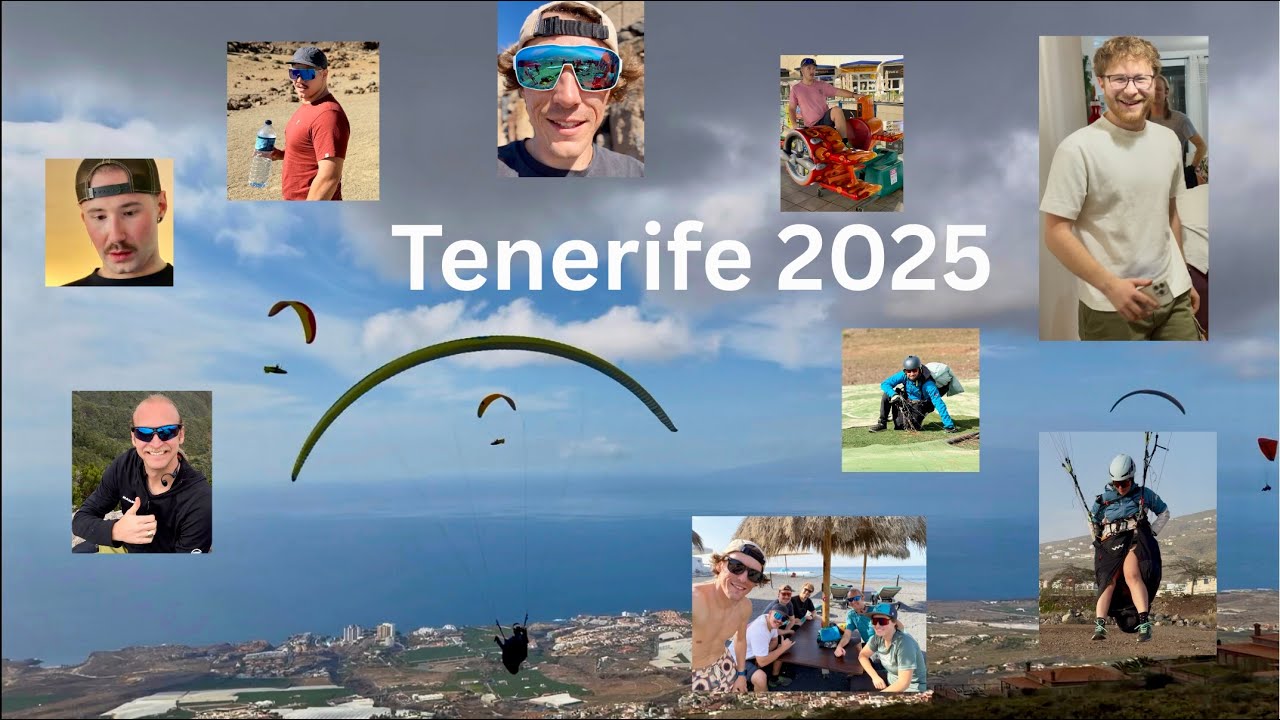 Tenerife Dream Flights 2025: Paragliding Above the Canary Mountain !
