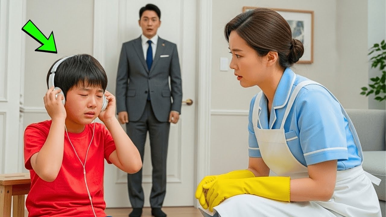 그 누구도 재벌의 자폐 아들을 진정시킬 수 없었다  그러나 청소부가 전혀 새로운 방법을 시도했고, 그 모습에 재벌은 놀라움을 감추지 못했다