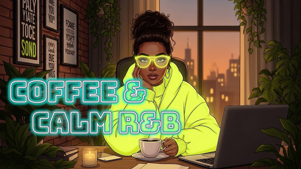 Coffee & Calm R&B Lo-Fi ☕🌿 | Healing Music for Reading, Focus & Late Nights