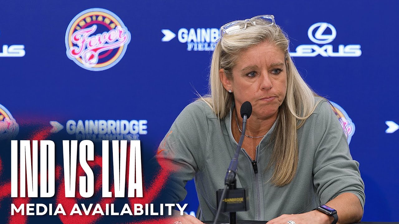Indiana Fever Postgame Media Availability (vs. Las Vegas Aces) | September 13, 2024