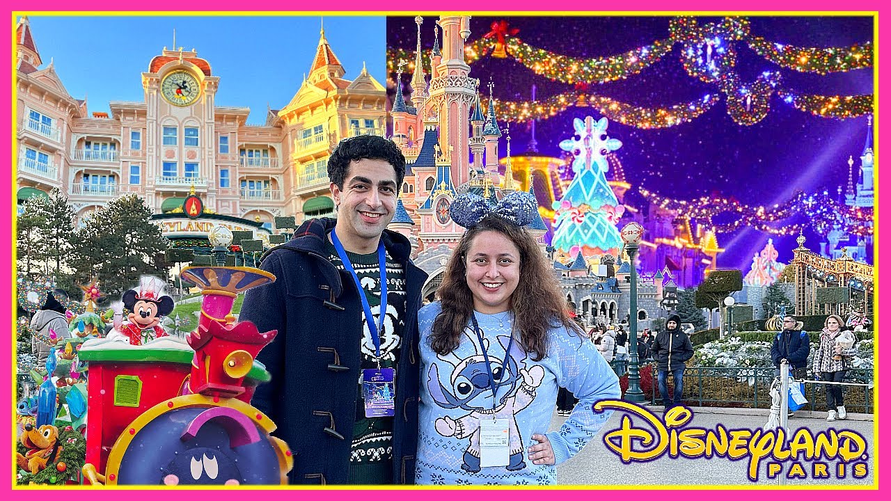 Christmas at DISNEYLAND PARIS! A Festive Disney Vlog 2023 AD