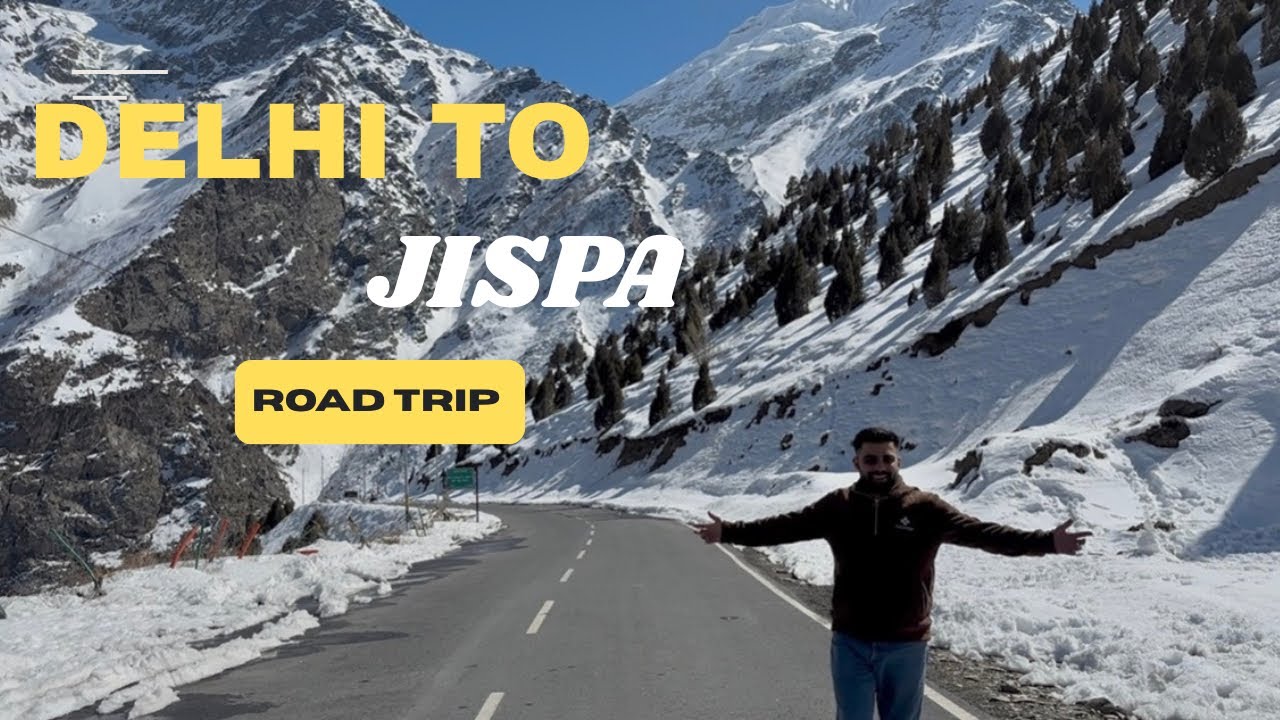Delhi to Jispa Himachal Praesh Road Trip 🏔️ | Part 1 | We Got Stuck in Sissu 😱 