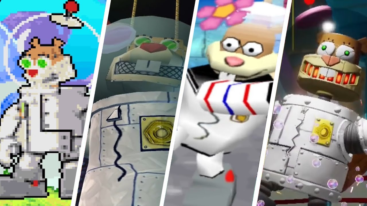 SpongeBob Games - All Sandy Bosses
