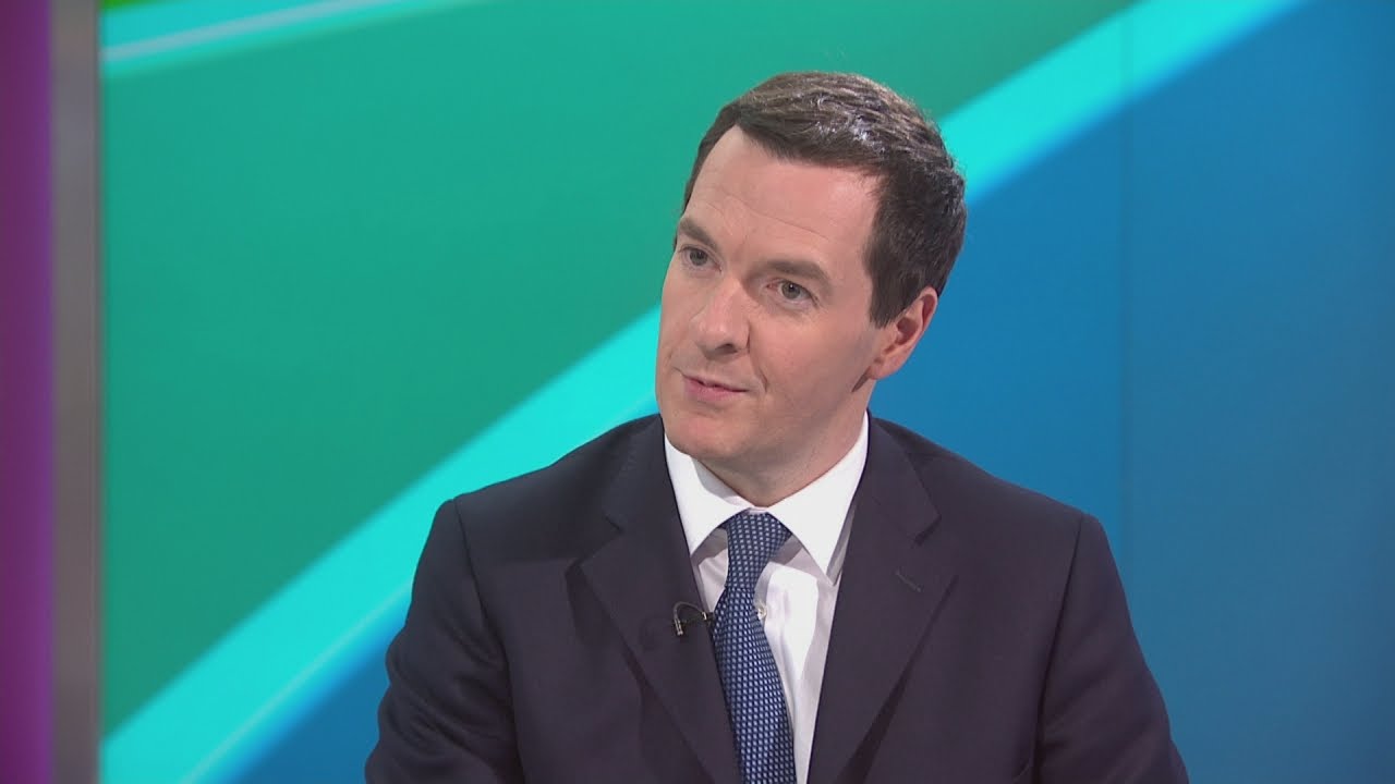 George Osborne quizzed on welfare cuts and Conservative tax