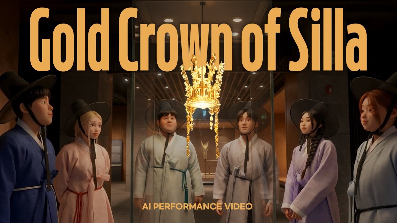 The Golden Crown of Silla: Heritage Meets AI｜AI Performance Video