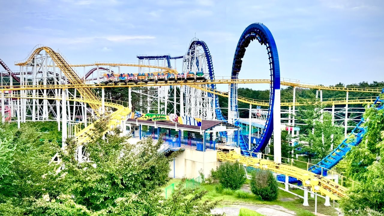 【最新】 那須ハイランドパークの絶叫コースターをイッキ見！ on-ride POV (乗車映像)