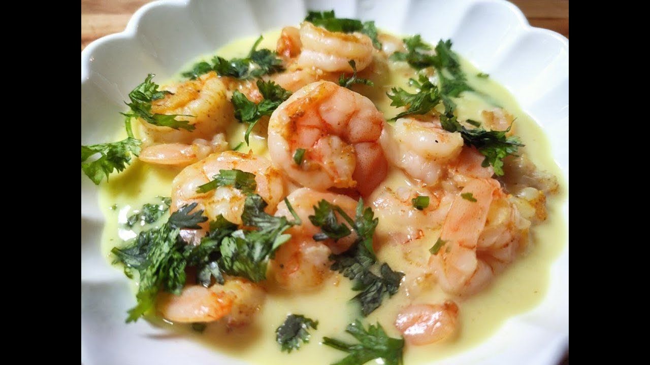 CÓMO PREPARAR CAMARONES EN SALSA DE COCO, UNA DELICIA | COCINEMOS CON ANTOJO