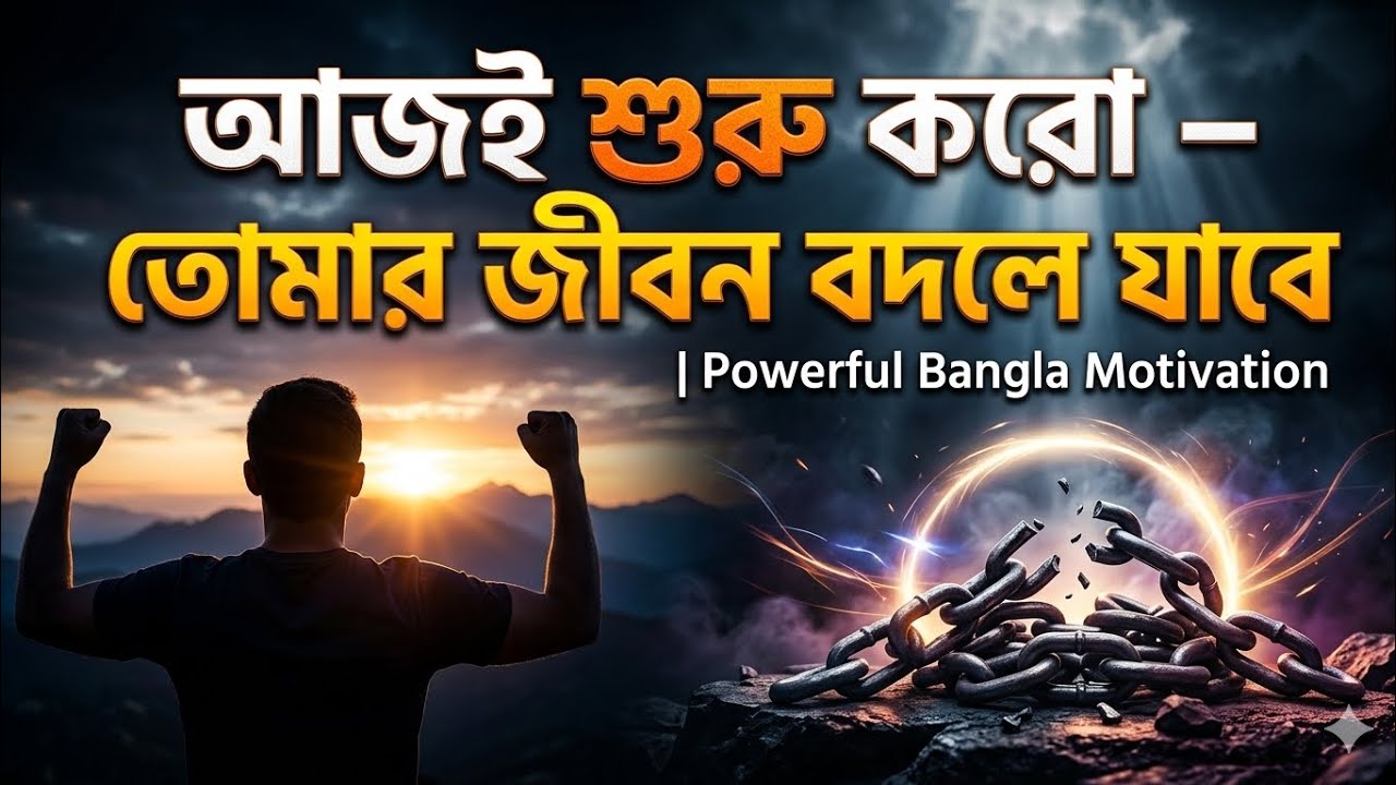 আজই শুরু করো – তোমার জীবন বদলে যাবে | Powerful Bangla Motivation