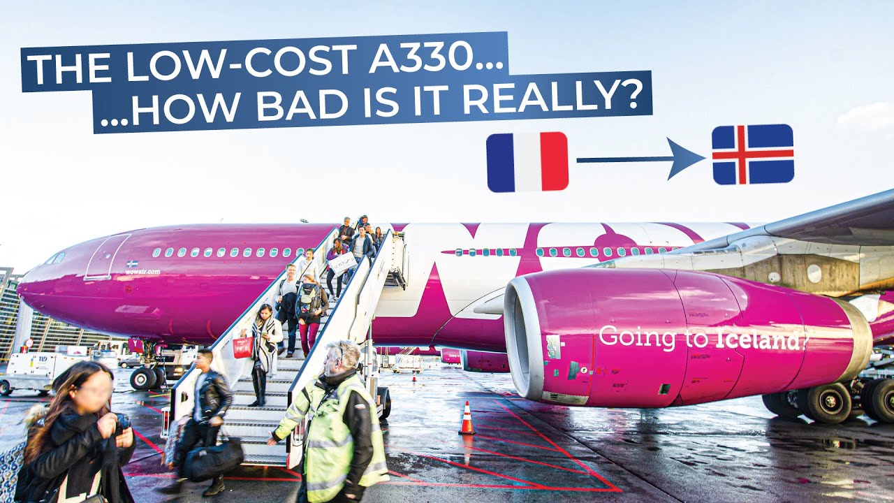 TRIPREPORT | WOW Air (ECONOMY) | Airbus A330-300 | Paris CDG - Reykjavik Keflavik