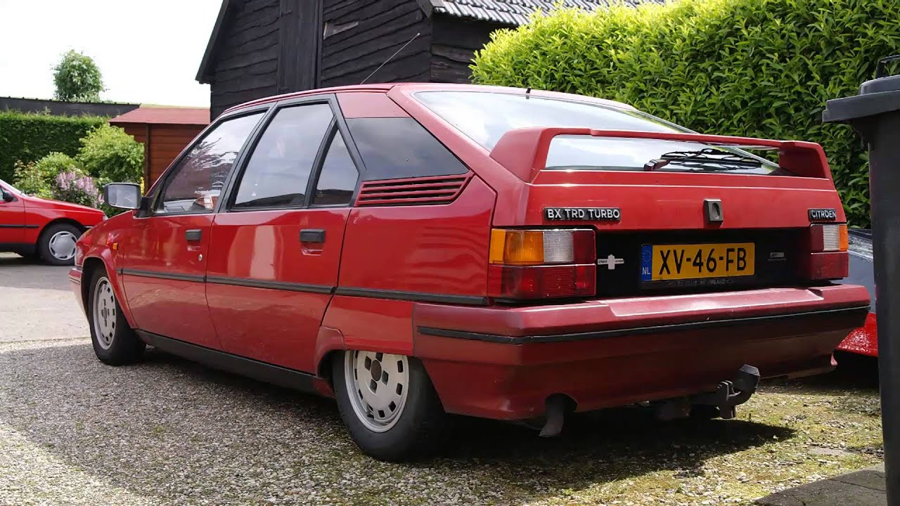 CItroen BX 1989 TRD Turbo cold start