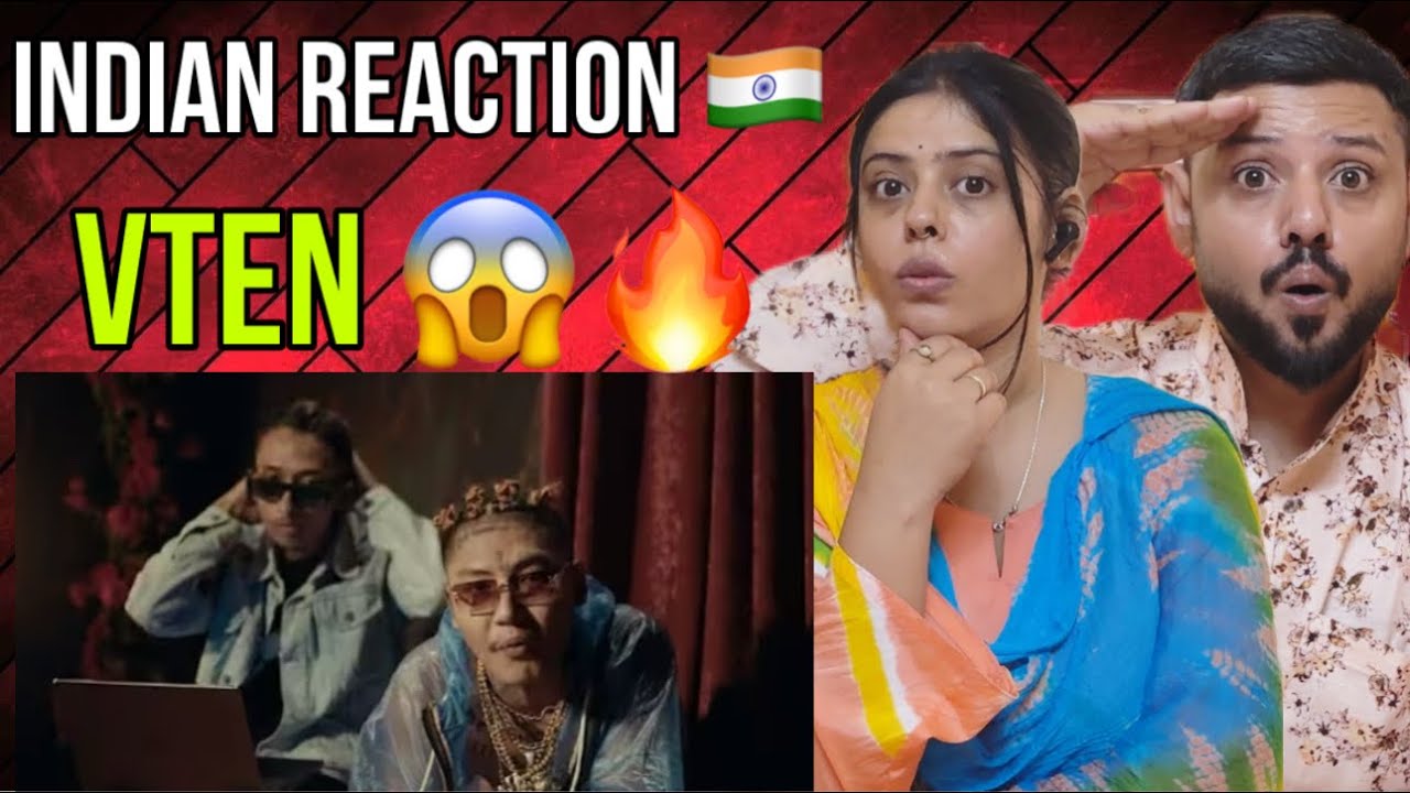 INDIAN REACTION 🇮🇳 VTEN - OUTLAW OFFICIAL VIDEO 