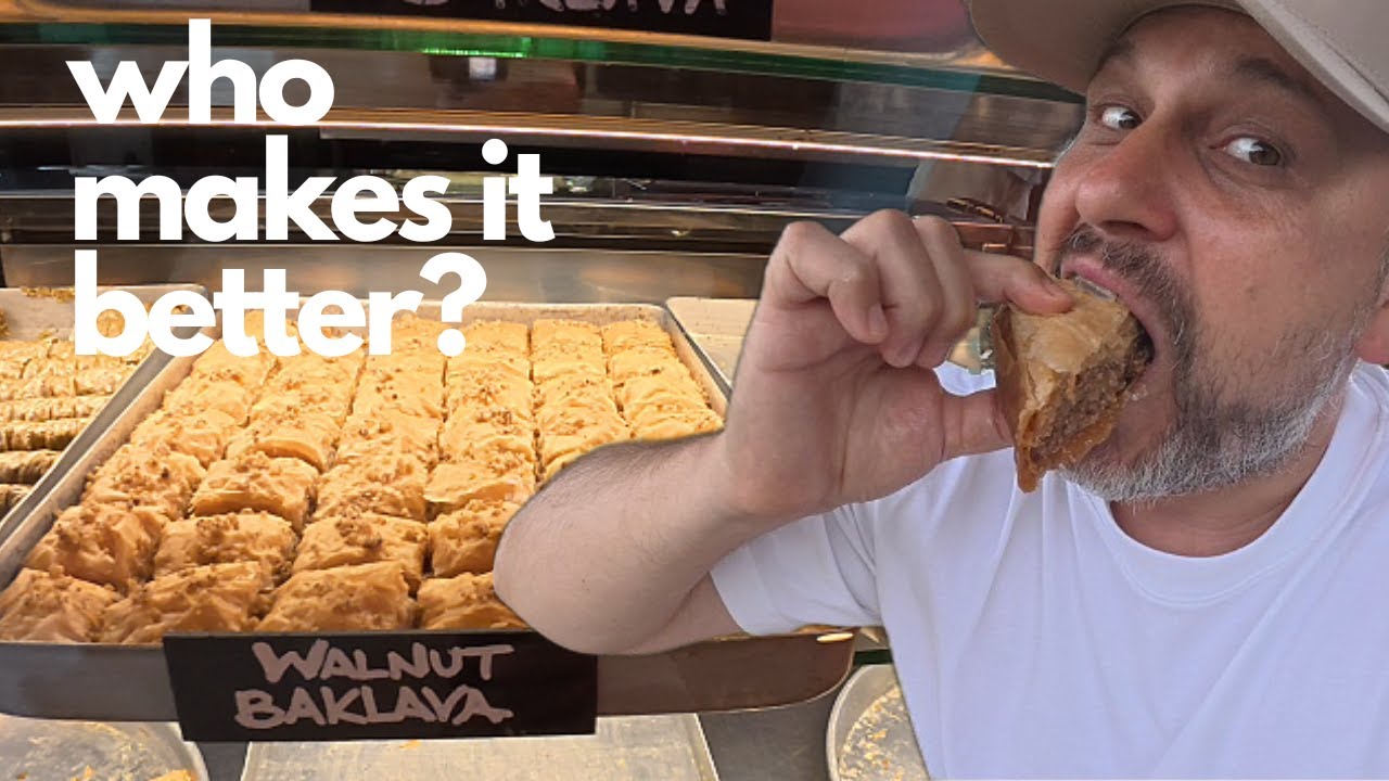 Кто готовит ЛУЧШУЮ пахлаву? Ливанская, турецкая или греческая? 🇱🇧🇹🇷🇬🇷